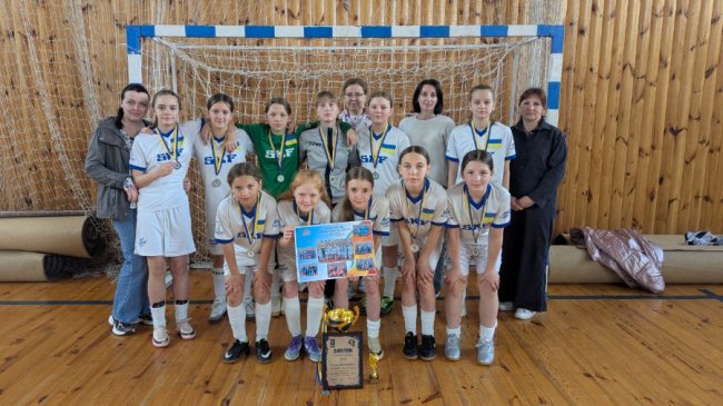 Юні футзалістки з Волині – срібні призерки чемпіонату України. ФОТО