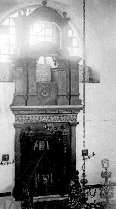 Інтер'єр шепетівської синагоги