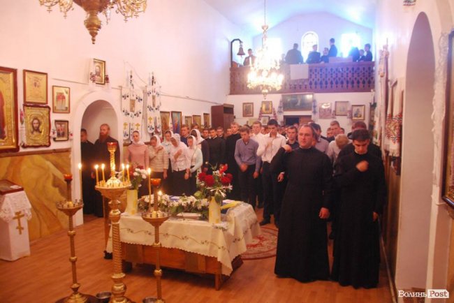 Перший дзвоник у волинській семінарії. ФОТО