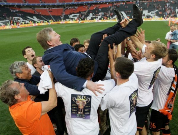 Як «Шахтар» святкував чемпіонство. ФОТО. ВІДЕО