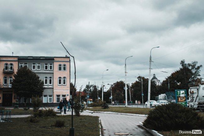 Похмура осінь у Луцьку. ФОТО