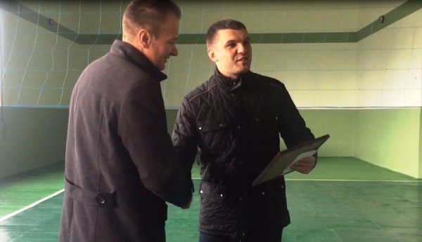 У селищі на Волині відкрили оновлений спортзал