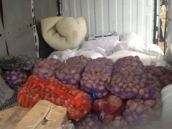 «Автомайдан Волинь» привіз військовим харчі. ФОТО