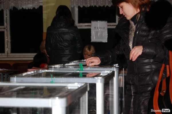 Вибори у Луцьку. ФОТО