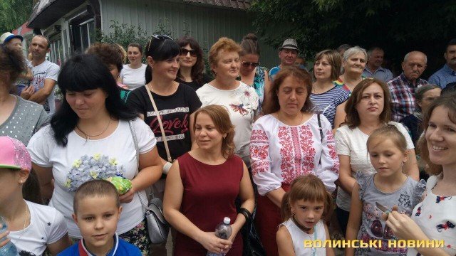 Польський президент приїхав в Олику