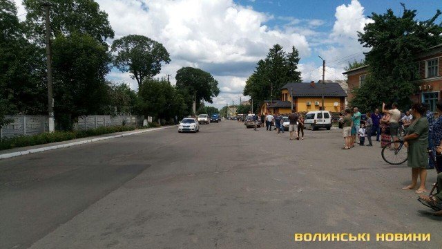 Польський президент приїхав в Олику