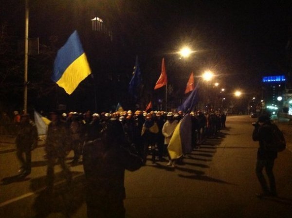 Євромайданівці провідали «Беркут». ФОТО