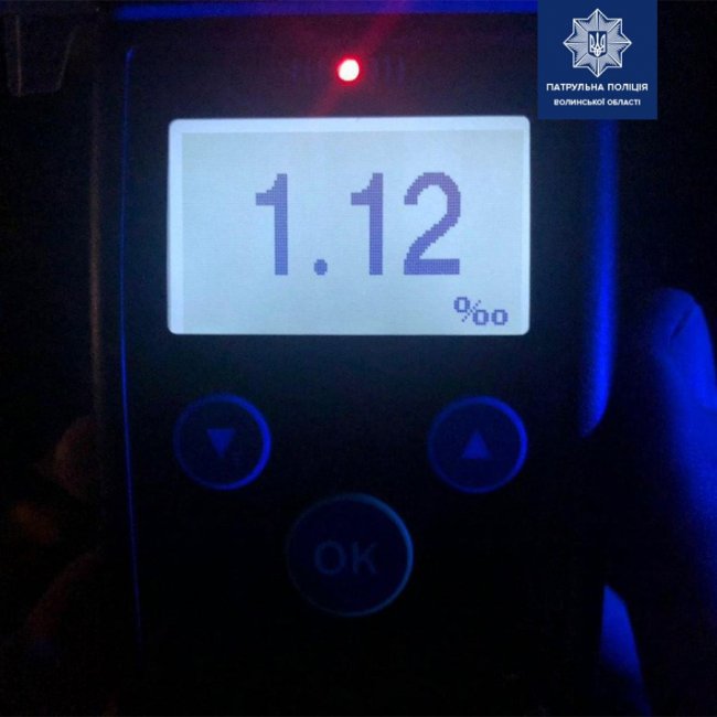 Пригоди нічного Луцька: патрульні зловили трьох п'яних водіїв