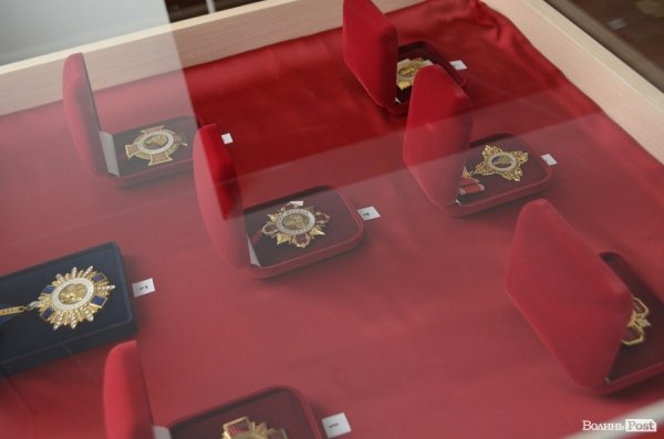 У Луцьку показали нагороди, які дає церква за заслуги. ФОТО