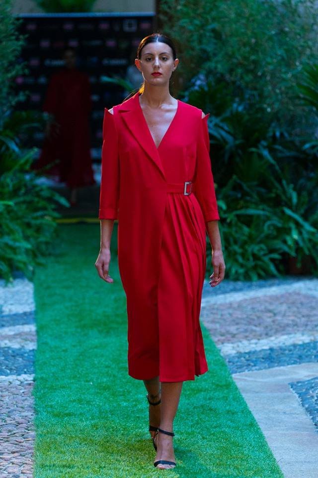 Пристрасна колекція Юлії Федецької на показі в Мілані. ФОТО