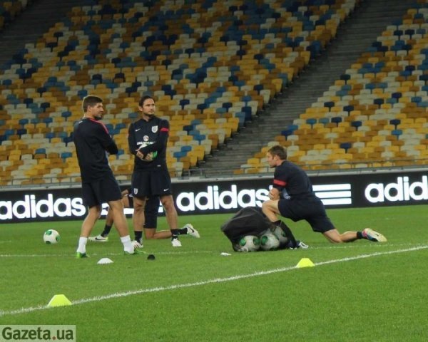 Як Англія готується до гри з Україною. ФОТО