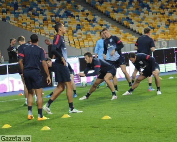 Як Англія готується до гри з Україною. ФОТО