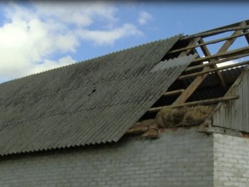 Порахували збитки від негоди, яка вирувала у Ківерцівському районі. ВІДЕО