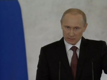 Відео скандального виступу Путіна