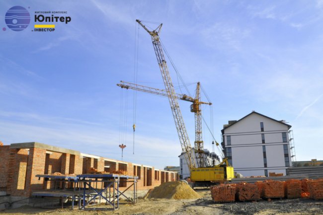 У другому будинку ЖК «Юпітер» — у розпалі внутрішні роботи*