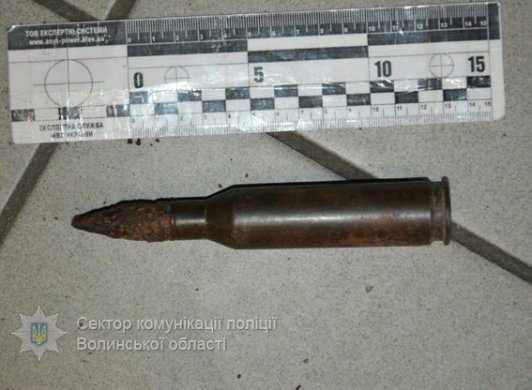 У волинян вилучили зброю часів Другої світової