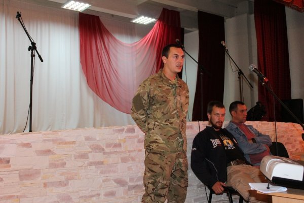  У Луцьку бійці зустрілися зі школярами. ФОТО