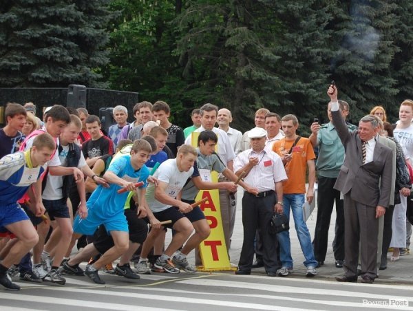 Естафету до Дня Перемоги виграли студенти «України»