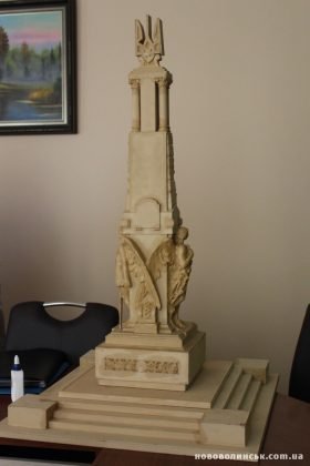 На Волині пропонують встановити 12-метровий пам’ятник загиблим учасникам Революції Гідності та воїнам АТО