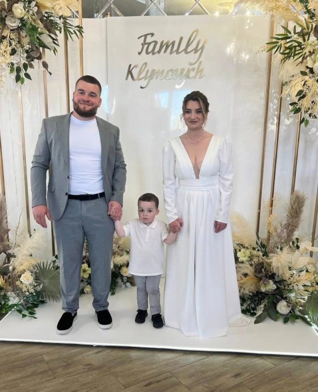 На Волині повінчався зі своєю дружиною звільнений з полону воїн Дмитро Климович