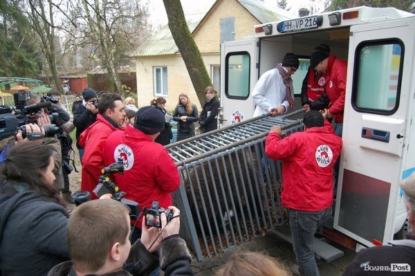 Іноземці забрали ведмежа із луцького зоопарку. ФОТО. ВІДЕО