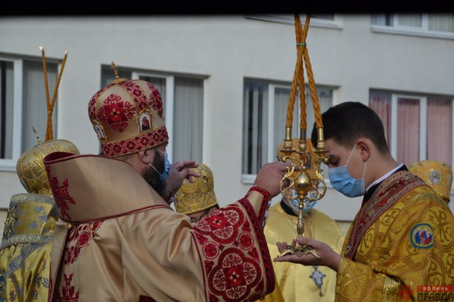 У Луцьку освятили університетський храм Святої Софії. ФОТО