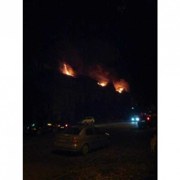 Пожежа в Аграрному університеті. ФОТО. ВІДЕО