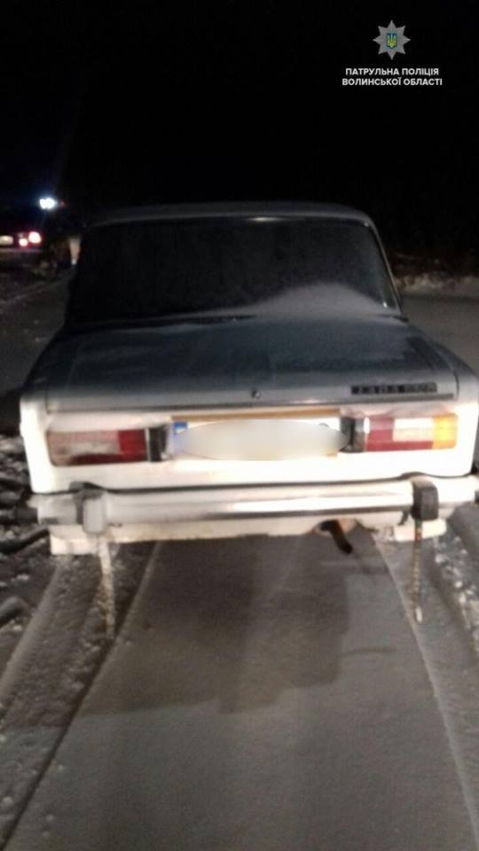 Волиняни поскаржилися в поліцію на п'яного водія. ФОТО