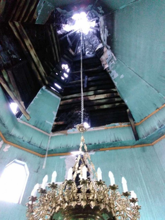 Пожежа у церкві на Волині: просять допомогти відбудувати храм