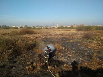 На Волині ліквідували  6 пожеж