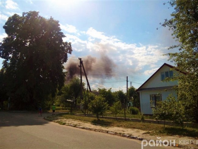 У Ківерцях  школярі влаштували пожежу на консервному заводі