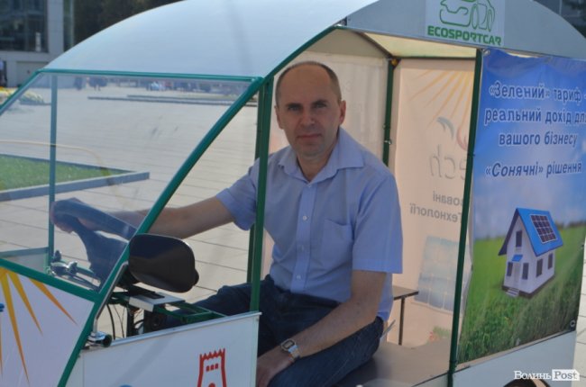 Волинянин розробив диво-веломобіль. ФОТО