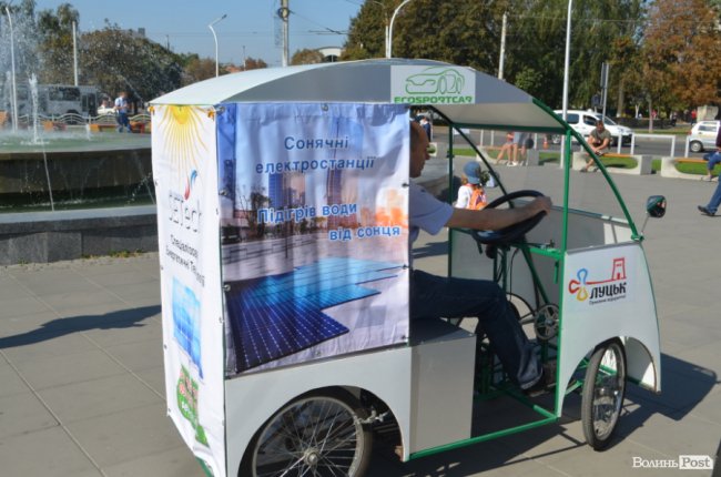 Волинянин розробив диво-веломобіль. ФОТО