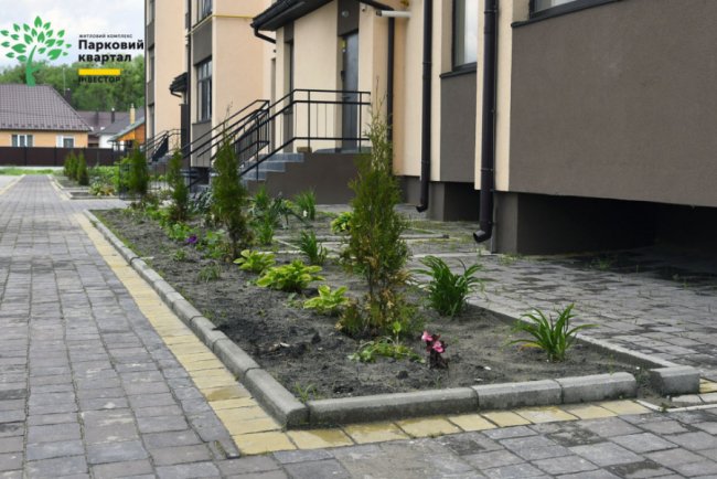 ЖК «Парковий квартал», який у Ковелі зводить «Інвестор», зазеленів. ФОТО