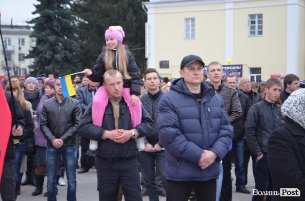 «Порошенківський» концерт у центрі Луцька. ФОТО