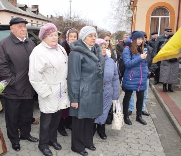 У Ковелі біля пам’ятника борцям за волю України відзначили річницю Майдану