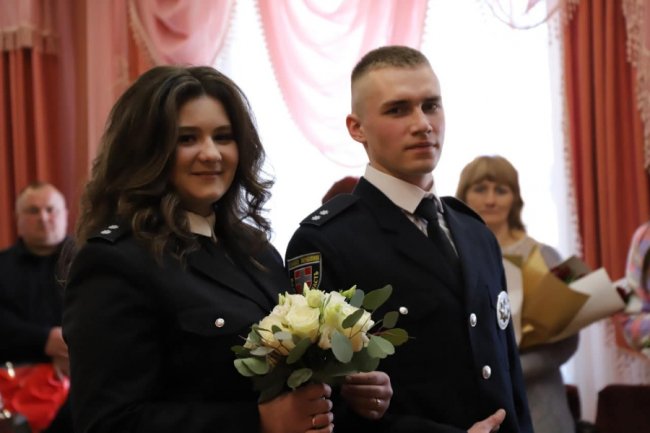 На Волині одружилися поліцейські. ФОТО