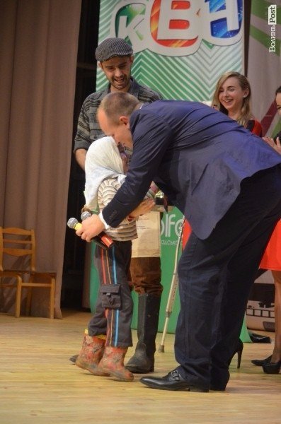 Кубок Луцька з КВНу завоювала маленька дівчинка. ФОТО