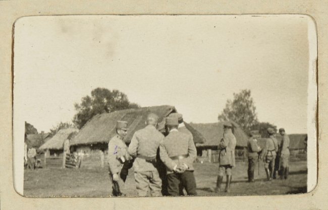 Польська піхота. Село Вовчицьк, 1915 р.