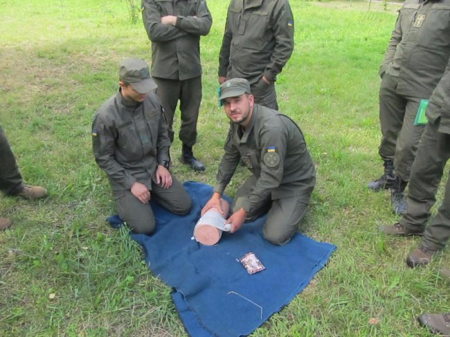 Військовий священик з Волині навчався діяти в екстремальних умовах