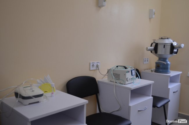 У луцькій райлікарні відкрили фізіотерапевтичне відділення європейського зразка