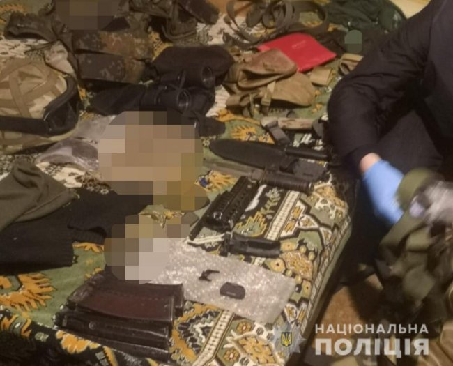 Лучанин торгував зброєю, яку привіз із зони АТО. ФОТО