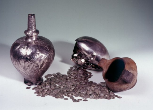 Борочицький скарб, фото з Варшавського музею