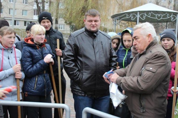 У Луцьку прибирали Сапалаївку. ФОТО