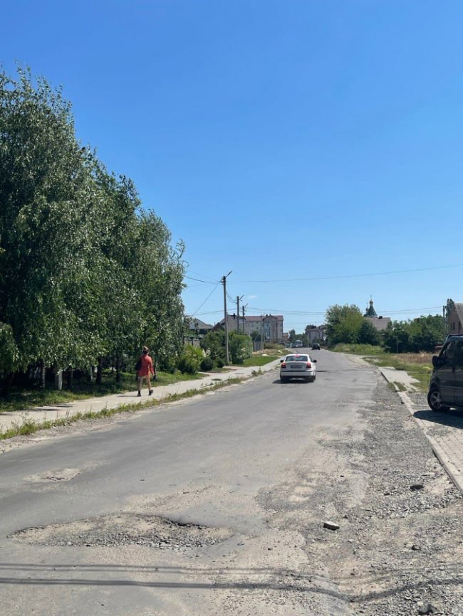 Розповіли, які дороги планують відремонтувати у Липинах