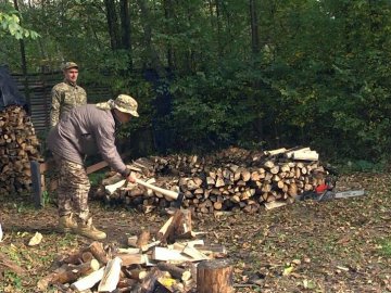 Як волинські тероборонівці готуються до зими. ВІДЕО