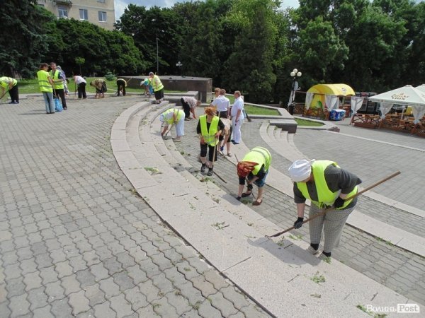 До приїзду Філарета планують прибрати центр Луцька. ФОТО