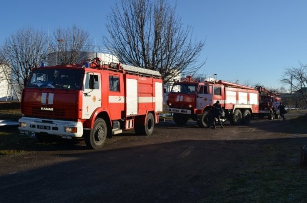 У Луцьку «горіла» нафтобаза. ВІДЕО