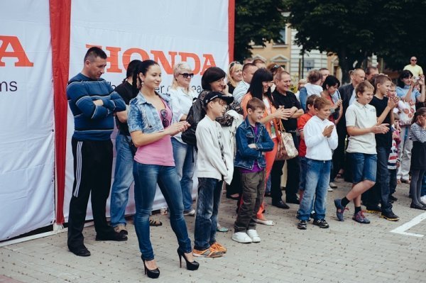 Honda влаштувала у Луцьку феєричне родинне свято. ФОТО*