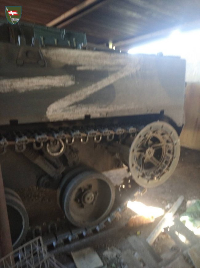 Волинська 14 ОМБр здобула трофейну російську БМП-3. ФОТО